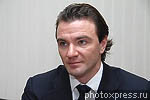 211.Антон на пресс-конференции, посвященной поездке российских депутатов в Японию, Москва, 23 января 2009г. 
